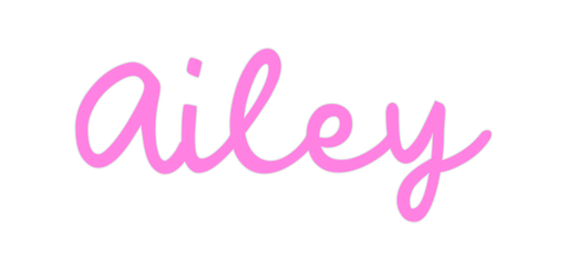 Custom Neon: Ailey - Neon Filter