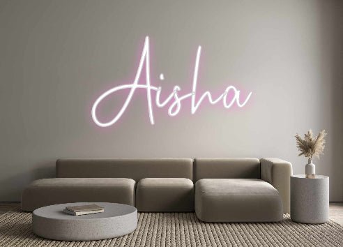 Custom Neon: Aisha - Neon Filter