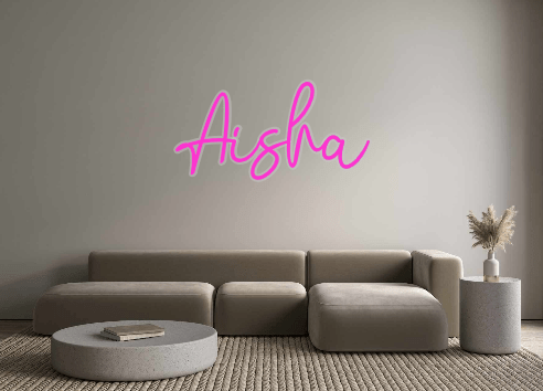 Custom Neon: Aisha - Neon Filter