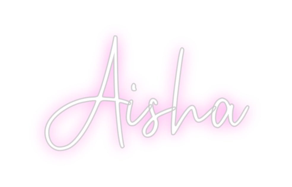 Custom Neon: Aisha - Neon Filter