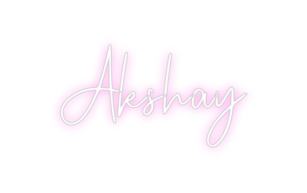 Custom Neon: Akshay - Neon Filter