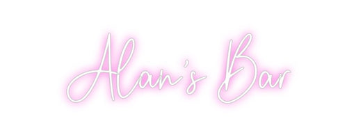 Custom Neon: Alan’s Bar - Neon Filter