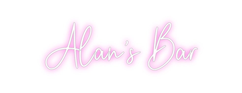 Custom Neon: Alan’s Bar - Neon Filter