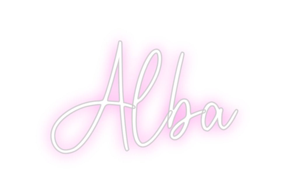 Custom Neon: Alba - Neon Filter