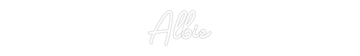 Custom Neon: Albie - Neon Filter