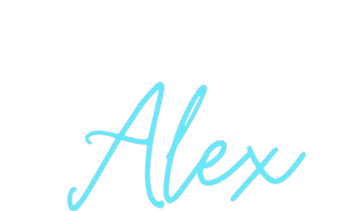 Custom Neon: Alex - Neon Filter