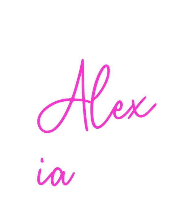 Custom Neon: Alex ia - Neon Filter