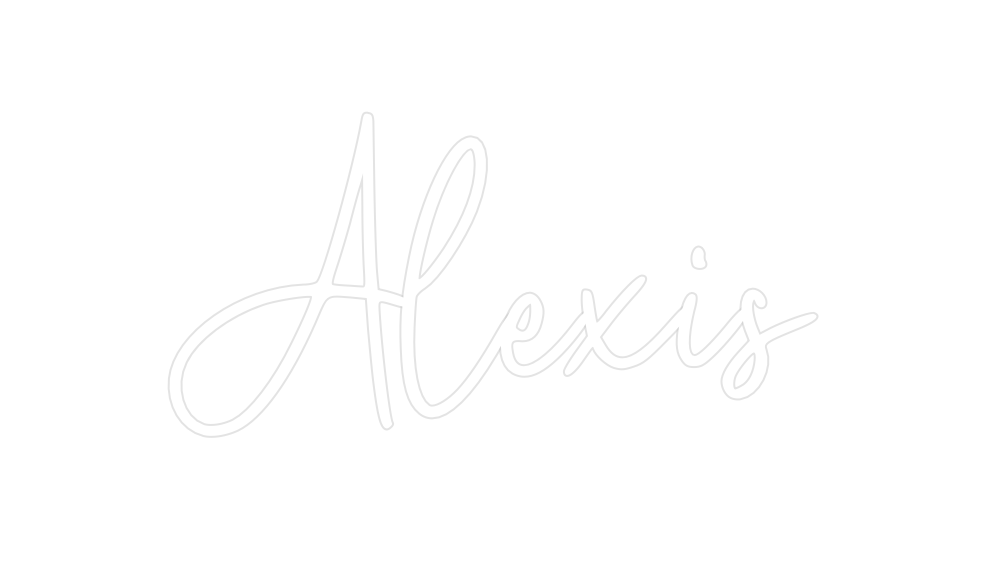 Custom Neon: Alexis - Neon Filter