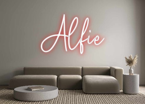 Custom Neon: Alfie - Neon Filter