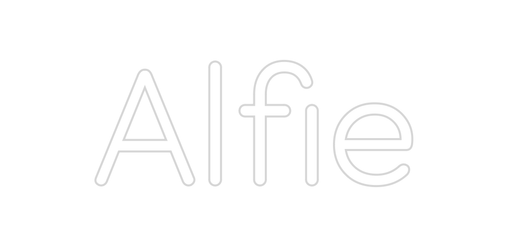 Custom Neon: Alfie - Neon Filter