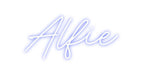 Custom Neon: Alfie - Neon Filter