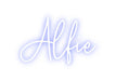 Custom Neon: Alfie - Neon Filter
