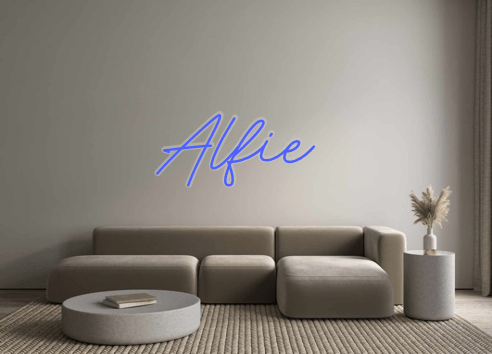 Custom Neon: Alfie - Neon Filter