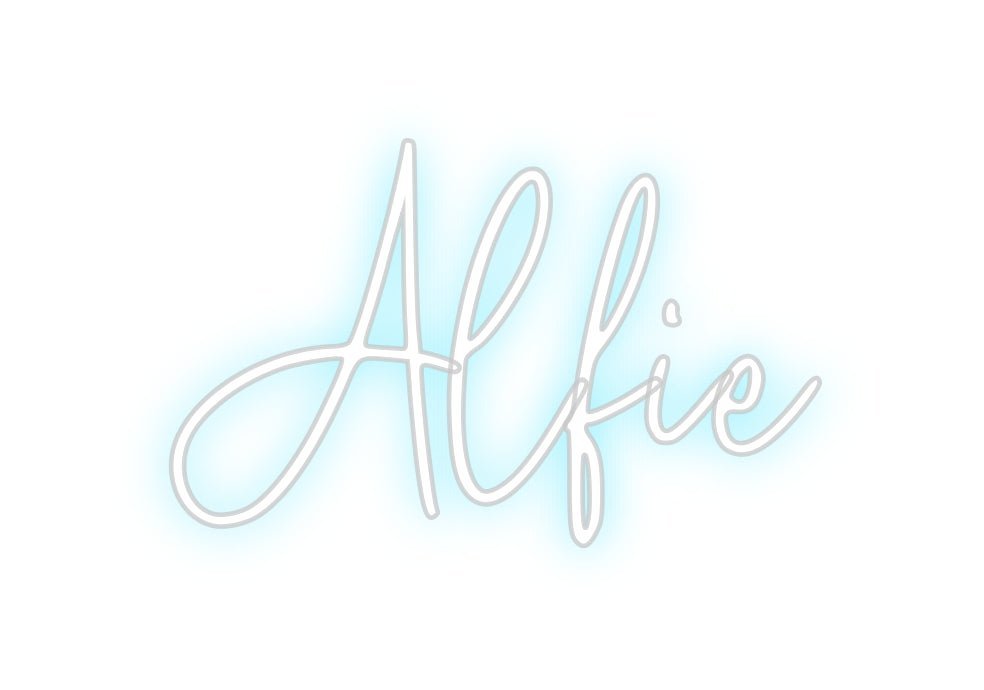 Custom Neon: Alfie - Neon Filter