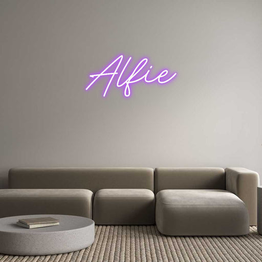 Custom Neon: Alfie - Neon Filter