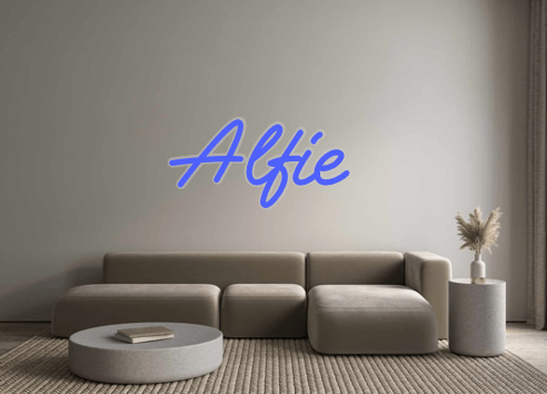 Custom Neon: Alfie - Neon Filter