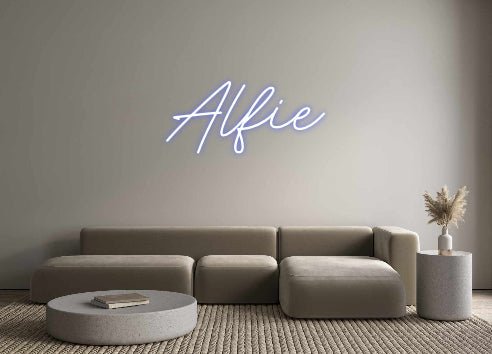 Custom Neon: Alfie - Neon Filter