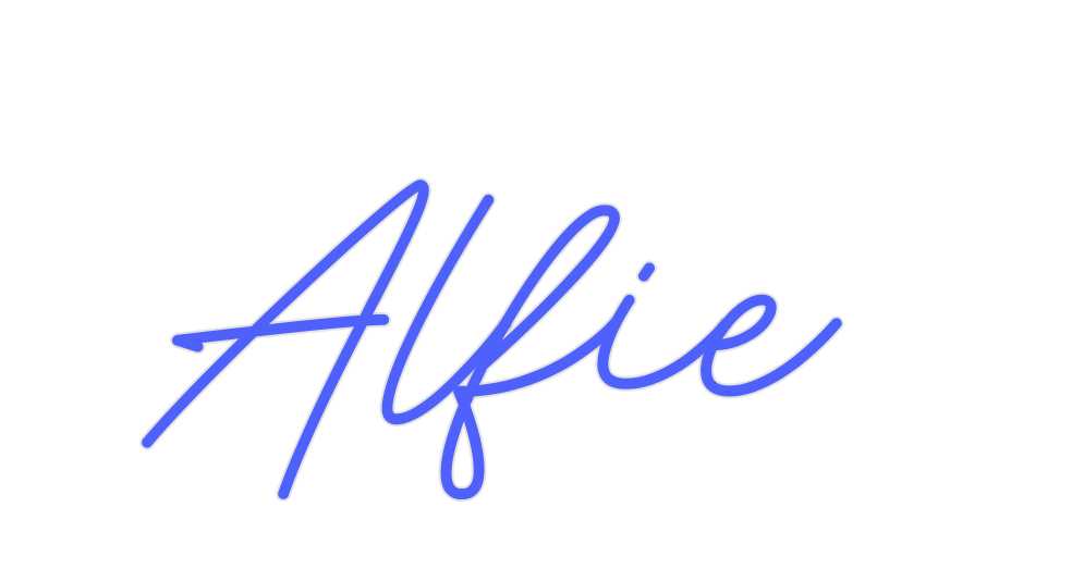 Custom Neon: Alfie - Neon Filter