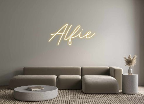 Custom Neon: Alfie - Neon Filter