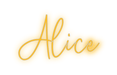 Custom Neon: Alice - Neon Filter