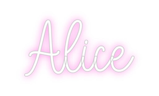 Custom Neon: Alice - Neon Filter