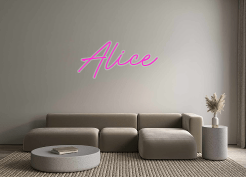 Custom Neon: Alice - Neon Filter