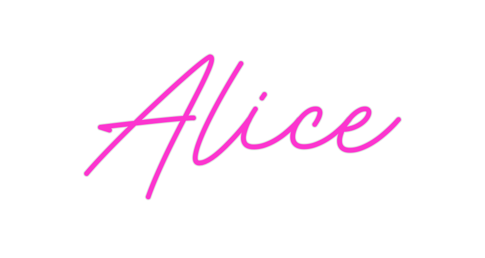 Custom Neon: Alice - Neon Filter