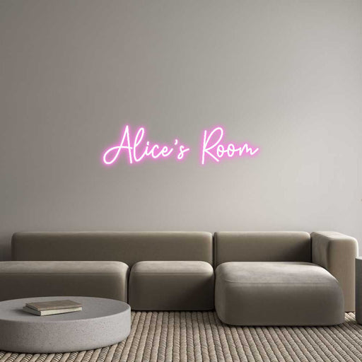 Custom Neon: Alice’s Room - Neon Filter