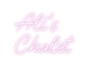 Custom Neon: Ali’s Chalet - Neon Filter