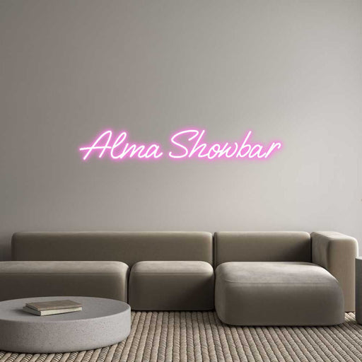 Custom Neon: Alma Showbar - Neon Filter