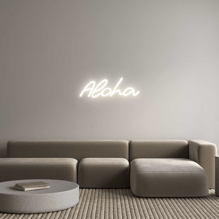 Custom Neon: Aloha - Neon Filter