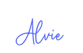 Custom Neon: Alvie - Neon Filter