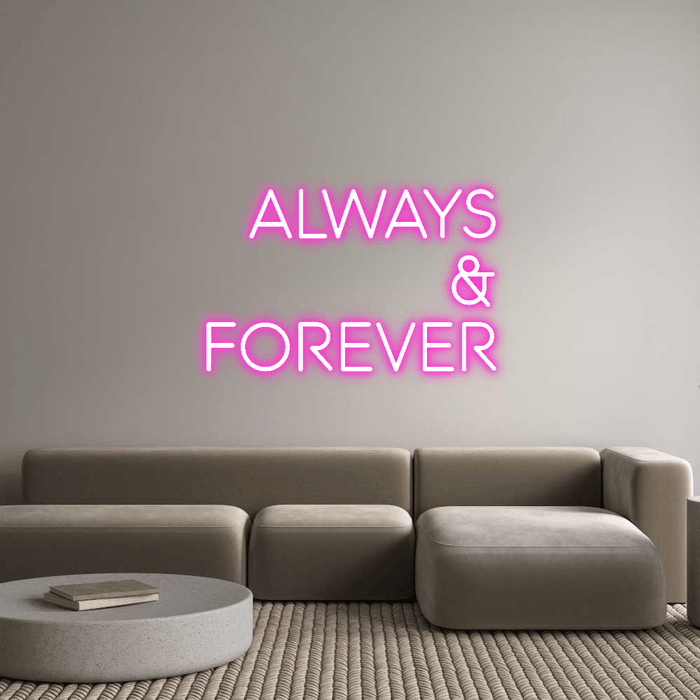 Custom Neon: ALWAYS & FO... - Neon Filter