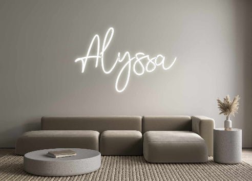 Custom Neon: Alyssa - Neon Filter