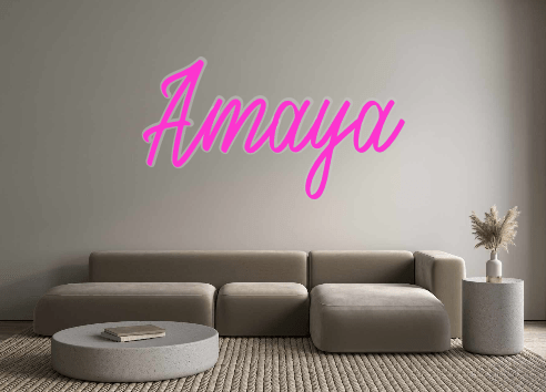 Custom Neon: Amaya - Neon Filter