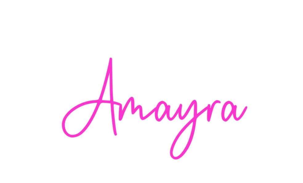 Custom Neon: Amayra - Neon Filter