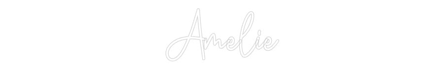 Custom Neon: Amelie - Neon Filter