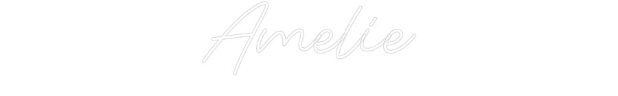 Custom Neon: Amelie - Neon Filter