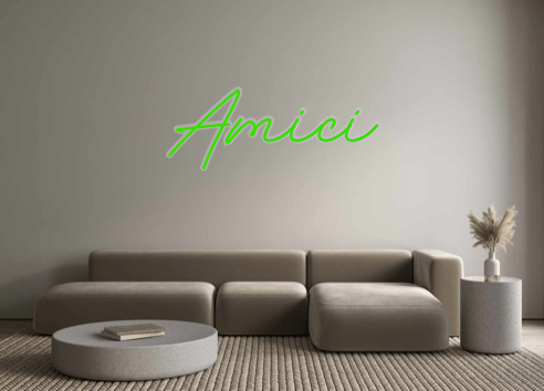 Custom Neon: Amici - Neon Filter