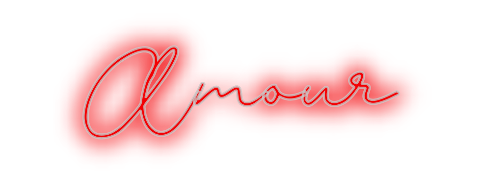 Custom Neon: Amour - Neon Filter