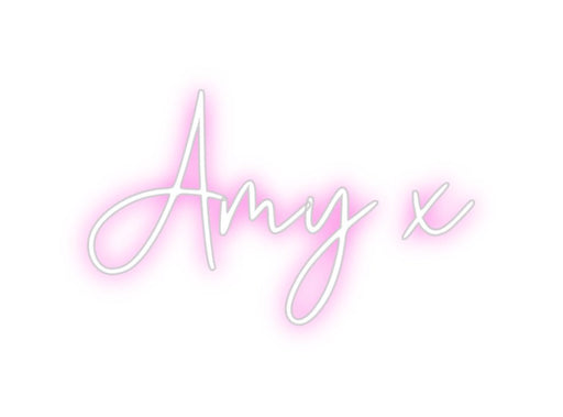 Custom Neon: Amy x - Neon Filter