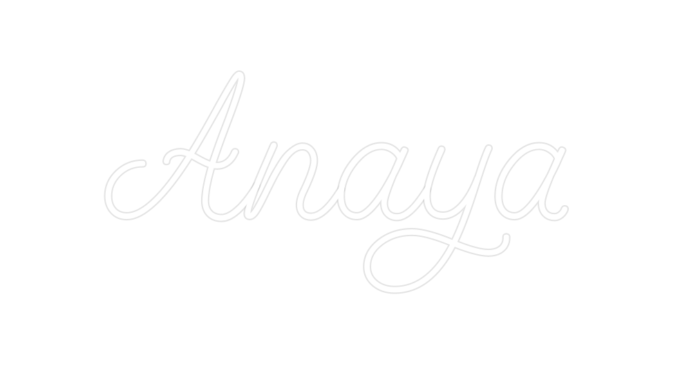 Custom Neon: Anaya - Neon Filter