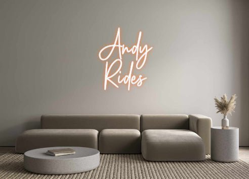 Custom Neon: Andy Rides - Neon Filter