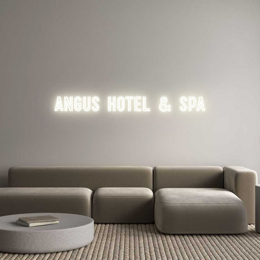 Custom Neon: ANGUS HOTEL &... - Neon Filter