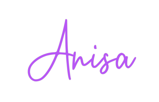 Custom Neon: Anisa - Neon Filter