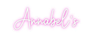 Custom Neon: Annabel's - Neon Filter