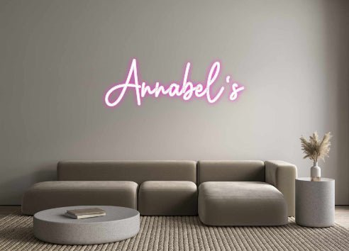 Custom Neon: Annabel's - Neon Filter