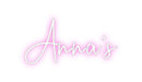 Custom Neon: Anna’s - Neon Filter