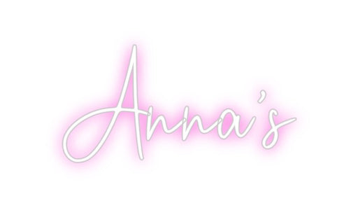 Custom Neon: Anna’s - Neon Filter