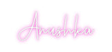 Custom Neon: Anushka - Neon Filter